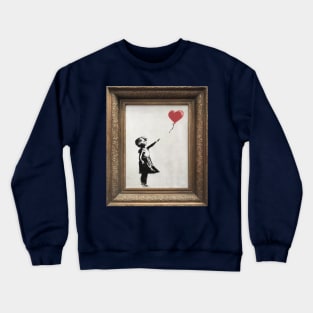 Girl With Balloon, 2006. Crewneck Sweatshirt